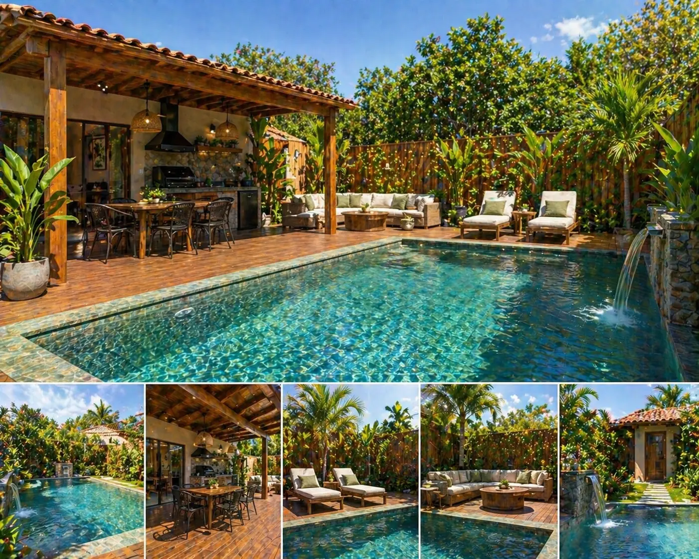Piscina do Hotel Sereno